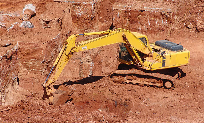 Mining and earthmoving equipment.
